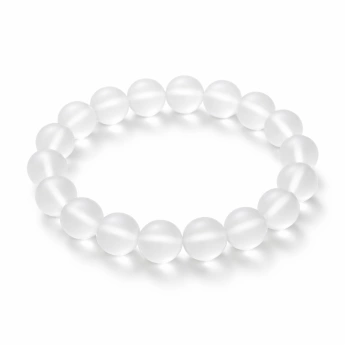 Náramek kuličkový křišťál Čistota