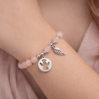 Náramek z růženínu Seraphinna