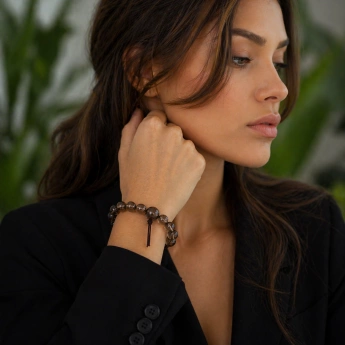 Buddhův energetický náramek záhněda Uzemnění