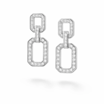 Zirkonové náušnice Geo