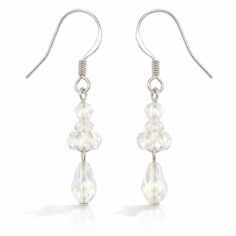 Náušnice visací s korálky Elodie