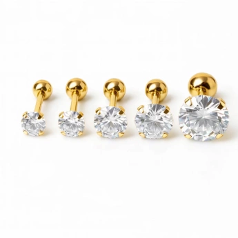 Náušnice z chirurgické oceli