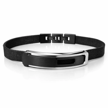 Pánský ocelový náramek s gravírováním Arden