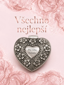 Dárková šperkovnice s osobním věnováním