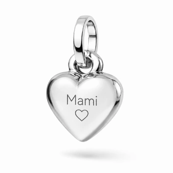 Stříbrný přívěsek srdce Lovela