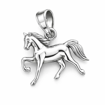 Stříbrný přívěsek kůň Elvis