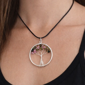 Přívěsek strom života s turmalínem Ramas