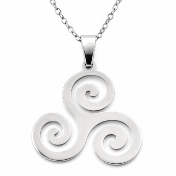 Ocelový přívěsek triskelion Vortia