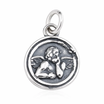 Stříbrný přívěsek anděl Andonis