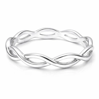 Stříbrný prsten nekonečno Eternity