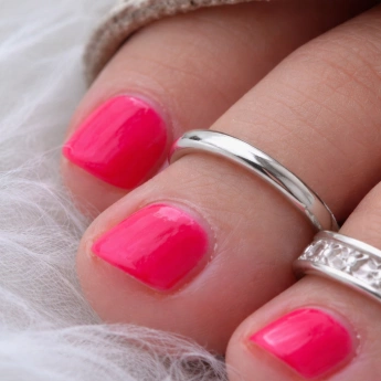 Stříbrný prsten na nohu Alvera