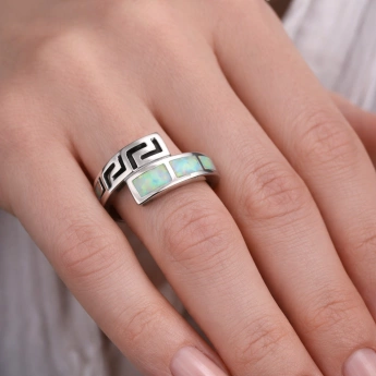 Prstýnek opál Roma