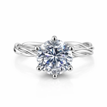 Stříbrný prsten se zirkonem Norelle