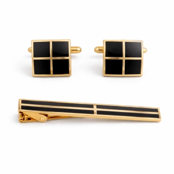 Manžetové knoflíčky a spona Raynold