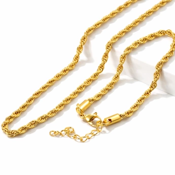 Ocelová zlacená souprava Aurea