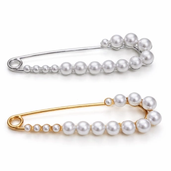 Brož Špendlík s perličkami