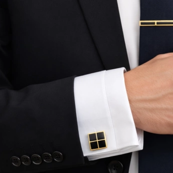 Manžetové knoflíčky a spona Raynold