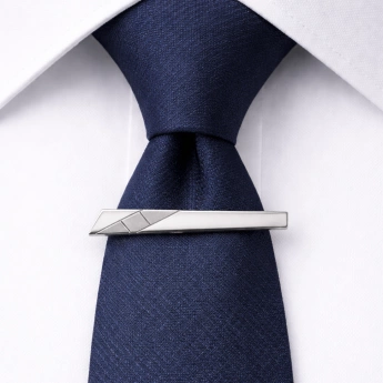 Stříbrná spona na kravatu Reinhard