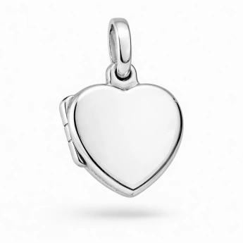 Stříbrný otevírací medailonek srdce Nina