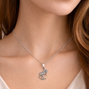 Stříbrný přívěsek beran Ramius