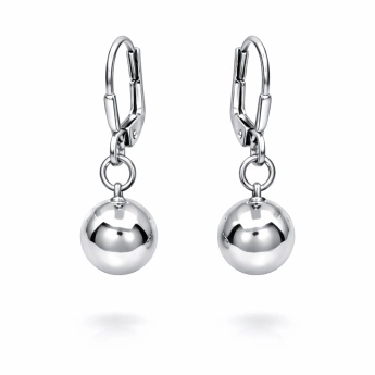 Stříbrné náušnice kulička Sigi