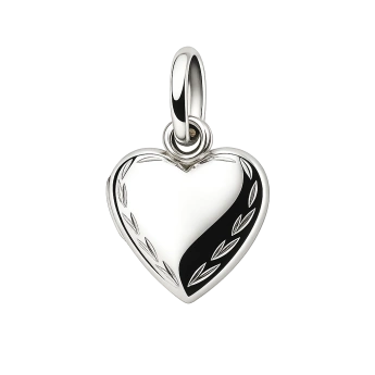 Stříbrný otevírací medailonek srdíčko Selena