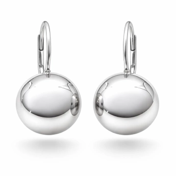 Stříbrné náušnice Kuličky