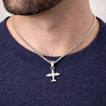 Stříbrný přívěsek letadlo Sky