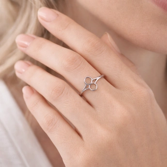 Stříbrný prsten nekonečno Colios