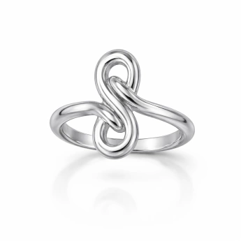Stříbrný prsten s motivem nekonečna Graciela