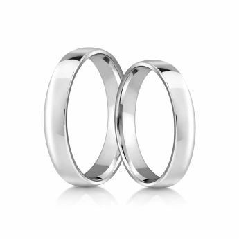Stříbrný snubní prsten 4 mm Monet