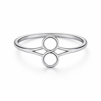 Stříbrný prsten nekonečno Colios