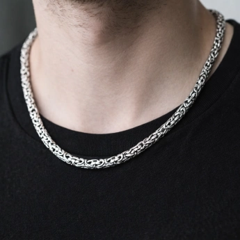 Stříbrný pánský náhrdelník Patrik