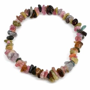 Náramek sekaný turmalín multicolor Souznění