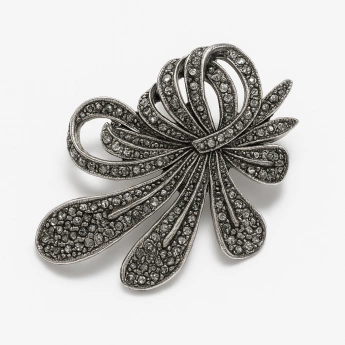 Luxusní markazitová brož exkluziv Marjana