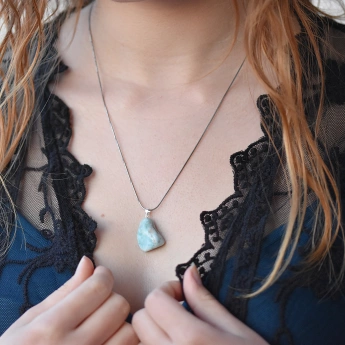 Přívěsek larimar Lois