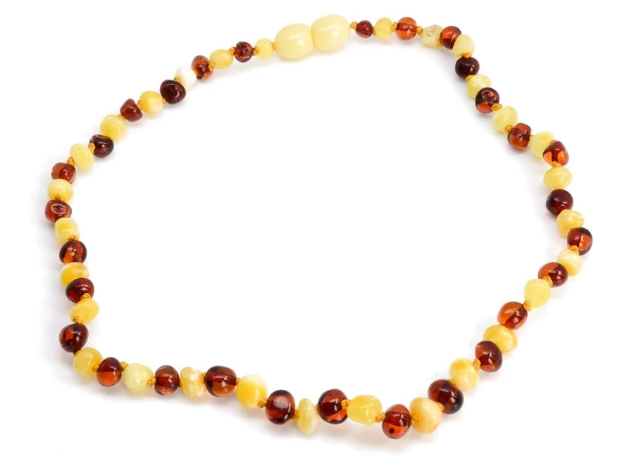 Náhrdelník z jantaru pro miminko Solina