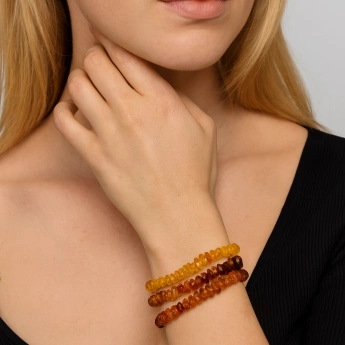 Náramek jantar multicolor Mirica