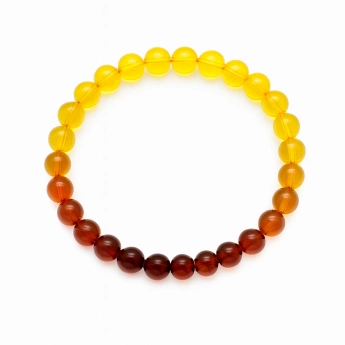 Náramek přírodní jantar medový