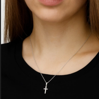 Stříbrný přívěsek křížek Coalis