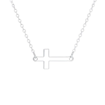 Ocelový náhrdelník - kříž Hannah