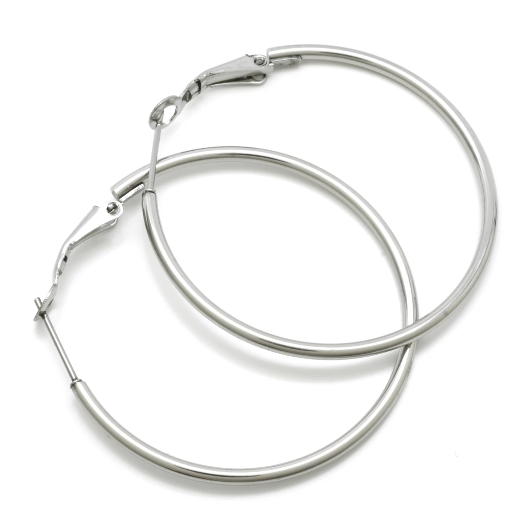 Ocelové náušnice kruhy Chrisula 18 - 70 mm