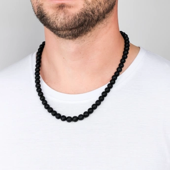 Náhrdelník lávový kámen Empire