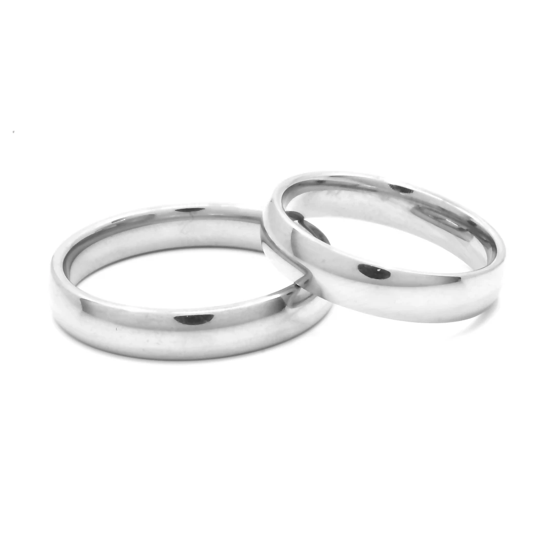 Ocelové snubní prsteny Elegant