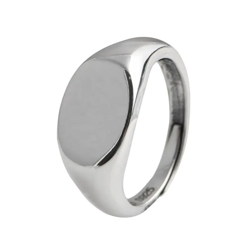 Stříbrný pečetní prsten Signa