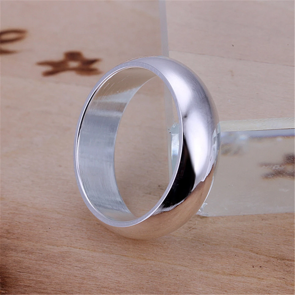 Stříbrné snubní prsteny 5 mm Rubi