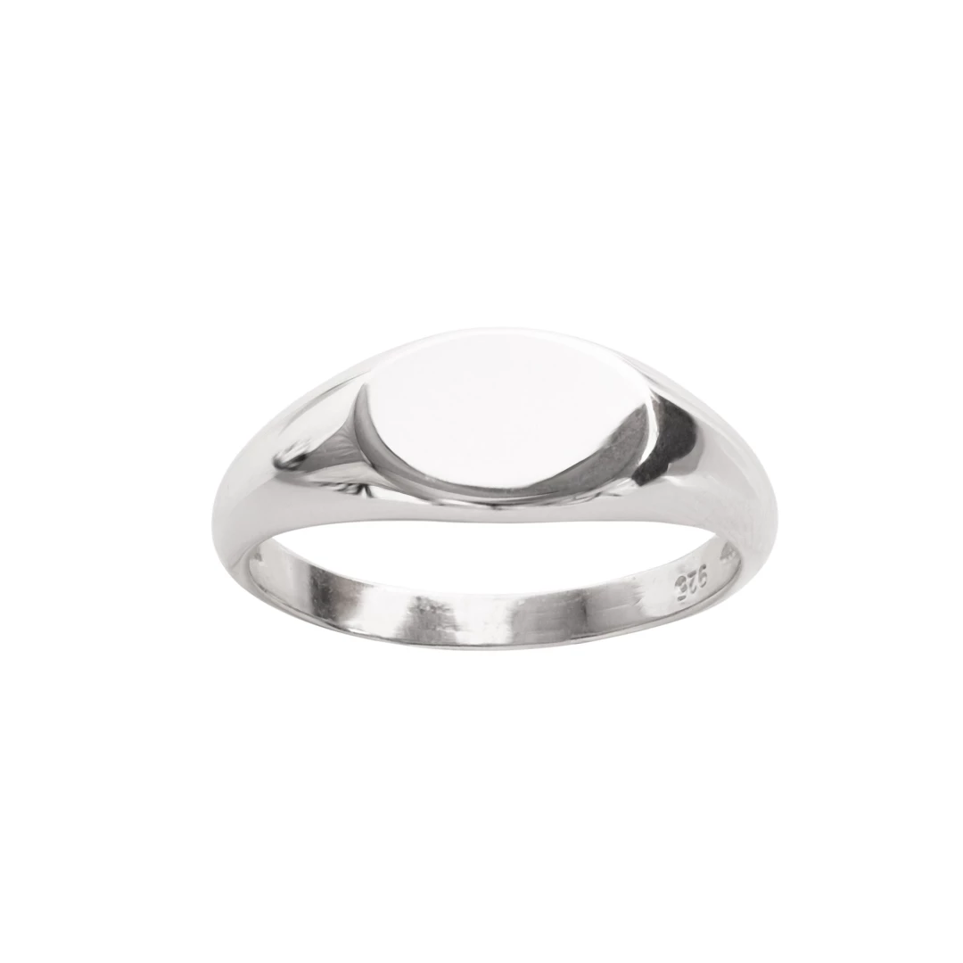 Stříbrný pečetní prsten Signa