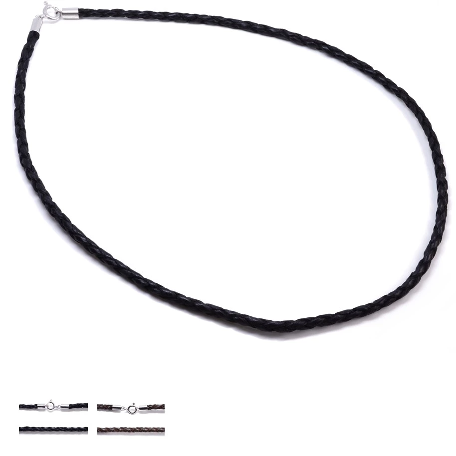 Náhrdelník přírodní kůže Frank