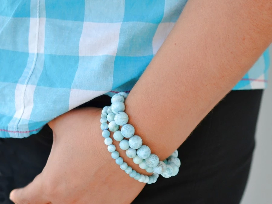 Náramek Larimar AA Extra Larra