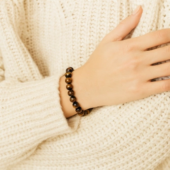 Náramek tygří oko 8 mm Truong